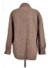 Polagram 100% Polyester Brown Faux Fur Jacket Size L - photo 2