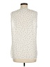 Vince Camuto Polka Dots Ivory Sleeveless Blouse Size M - photo 2