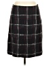Bandolino Plaid Black Formal Skirt Size 4 - photo 1