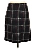 Bandolino Plaid Black Formal Skirt Size 4 - photo 2