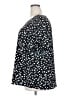 Torrid 100% Polyester Polka Dots Black Short Sleeve T-Shirt Size 2X Plus (2) - photo 5