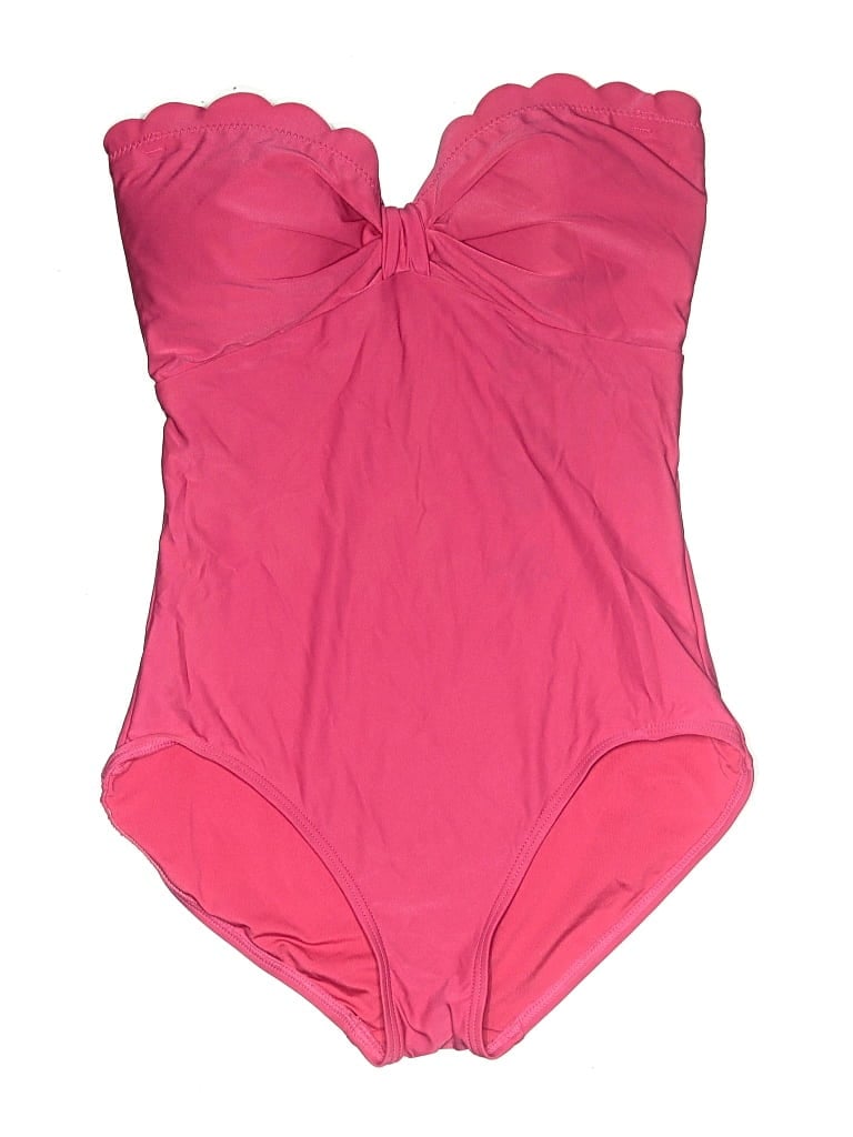 Pre-owned Kate Spade New York One Piece Swimsuit In Pink