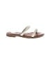 Steve Madden 100% Leather Ivory White Sandals Size 8 - photo 1