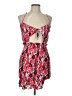 Assorted Brands 100% Polyester Floral Pink Cocktail Dress Size L - photo 1
