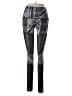 Lua Graphic Black Active Pants Size 6 - photo 1