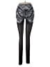 Lua Graphic Black Active Pants Size 6 - photo 2
