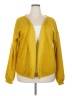 E. Luna 100% Polyester Yellow Cardigan Size 2X - photo 1