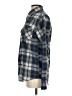 Coastal Plaid Gray Long Sleeve Button-Down Shirt Size S - photo 5