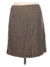 Style Plaid Brown Formal Skirt Size 8 - photo 2