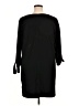 Max Studio Solid Black Casual Dress Size XL - photo 2