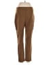Harve Benard Solid Brown Casual Pants Size S - photo 2