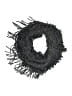 Gena Accessories 100% Acrylic Black Silver Scarf One size - photo 1