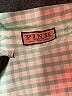 Thomas Pink 100% Cotton Green 3/4 Sleeve Button-Down Shirt Size 12 - photo 7