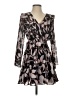 Unbranded 100% Polyester Print Gray Brown Cocktail Dress Size XS - photo 1