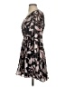 Unbranded 100% Polyester Print Gray Brown Cocktail Dress Size XS - photo 5