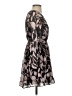 Unbranded 100% Polyester Print Gray Brown Cocktail Dress Size XS - photo 4