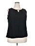 Blooming Jelly Black Sleeveless Blouse Size XXL - photo 1
