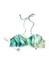 Assorted Brands Print Green Swimsuit Top Size S - photo 1