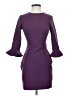 Likely Solid Purple Cocktail Dress Size 0 - photo 1