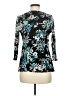 Axcess 100% Nylon Teal 3/4 Sleeve Blouse Size M - photo 2