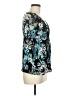 Axcess 100% Nylon Teal 3/4 Sleeve Blouse Size M - photo 4