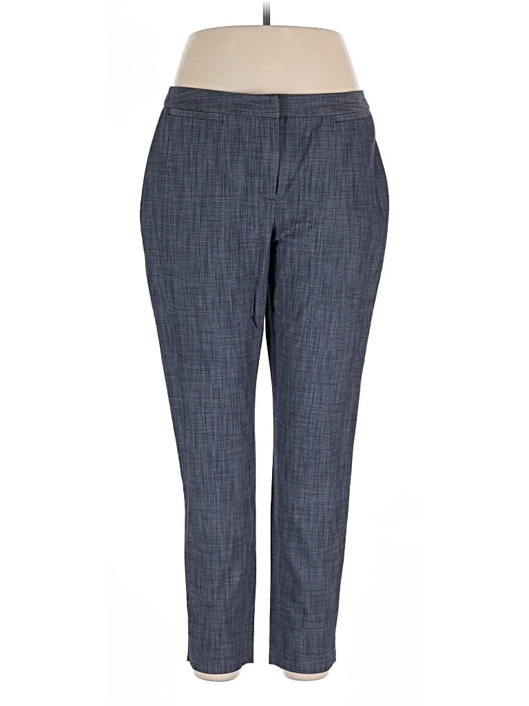 Pre-owned Halogen Dress Pants In Blue