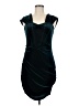 Cider Solid Teal Cocktail Dress Size M - photo 1