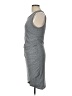 Leith Solid Gray Casual Dress Size L - photo 5