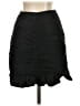 Zara Solid Black Casual Skirt Size XS - photo 2