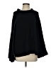 Leith Solid Black Turtleneck Sweater Size S - photo 1