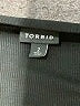 Torrid Black Long Sleeve Blouse Size 2X Plus (2) - photo 4