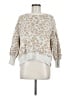 dip 100% Polyester Animal Print Tan Pullover Sweater Size M - photo 1