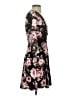 BCX Floral Black Cocktail Dress Size S - photo 4