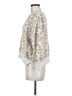 dip 100% Polyester Animal Print Tan Pullover Sweater Size M - photo 5