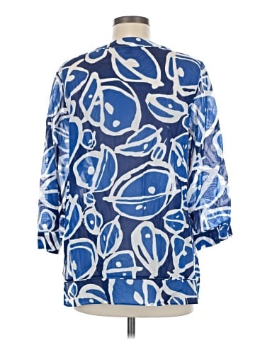 Lafayette 148 New York 3/4 Sleeve Blouse (view 2)