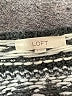 Ann Taylor LOFT Chevron-herringbone Gray Pullover Sweater Size S - photo 7
