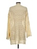 Unbranded 100% Acrylic Yellow Ivory Pullover Sweater Size S - photo 2