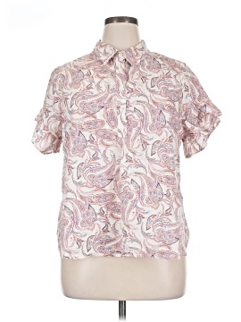 Lane Bryant Short Sleeve Blouse