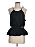 J.Crew 100% Linen Black Romper Size M - photo 1