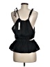 J.Crew 100% Linen Black Romper Size M - photo 2