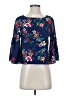Lottie Moss Blue 3/4 Sleeve Blouse Size XS - photo 1