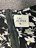 The People Vs. 100% Rayon Floral Black Blue Romper Size XS - photo 4