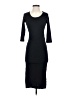 Express Solid Black Cocktail Dress Size XS - photo 1
