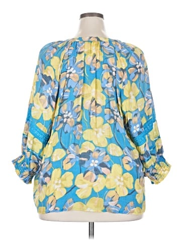 Hope & Harlow 3/4 Sleeve Blouse (view 2)