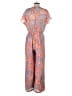 Molly Bracken Paisley Orange Jumpsuit Size S - photo 2