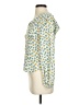 POPSUGAR 100% Rayon Yellow Long Sleeve Blouse Size XS - photo 5
