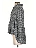 Falls Creek Houndstooth Black Long Sleeve Blouse Size L - photo 5
