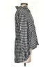 Falls Creek Houndstooth Black Long Sleeve Blouse Size L - photo 4