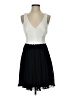 Guess 100% Polyester Color Block White Cocktail Dress Size 4 - photo 1