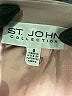 St. John Collection Solid Gray Tan Formal Skirt Size 8 - photo 4